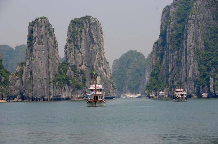 Bahia de Halong en la provincia Quanag Ninh en Viet Nam.