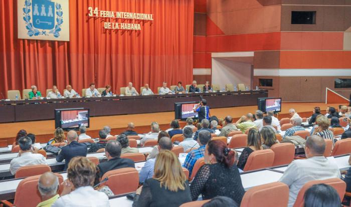 Clausura de la Feria Inbternacional de La habana FIHAV 2016 en el Palacio de Las Convenciones de la Habana.