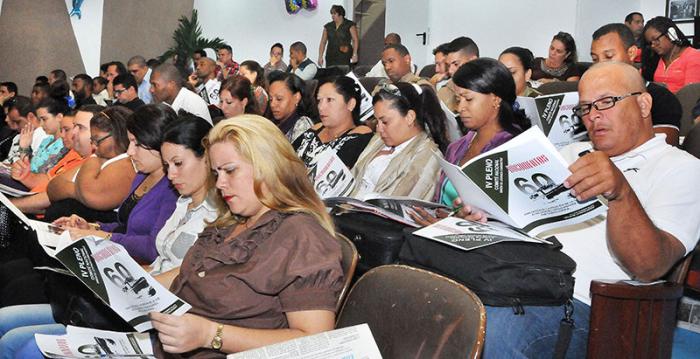 IV Pleno del Comité Nacional de la Unión de Jóvenes Comunistas (UJC). (foto Jorge Luis González ) 12-1116 Pleno05N9