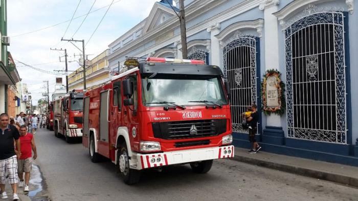 Festejos en Villa Clara por el Día del Bombero cubano