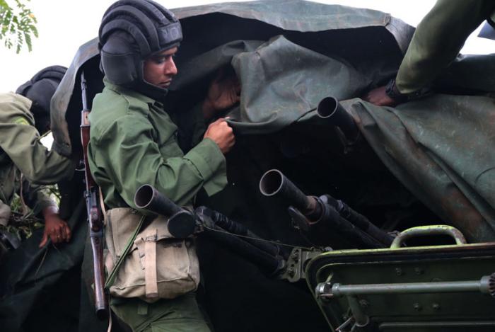 Bastión 2016. Despliegue de unidades de defensa antiaérea del Ejército Occidental. 