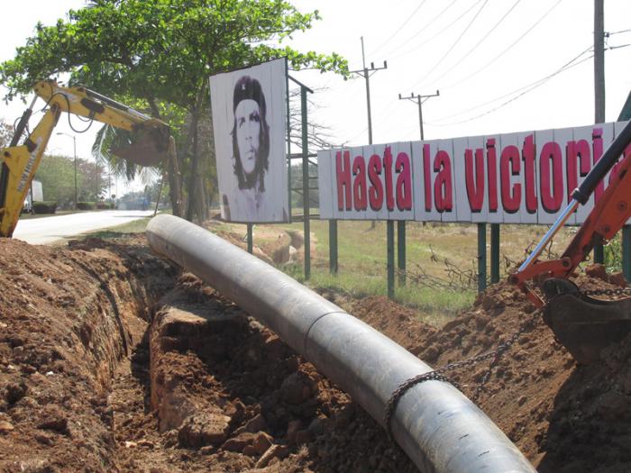 Nueva conductora de agua en Ciego de Ávila