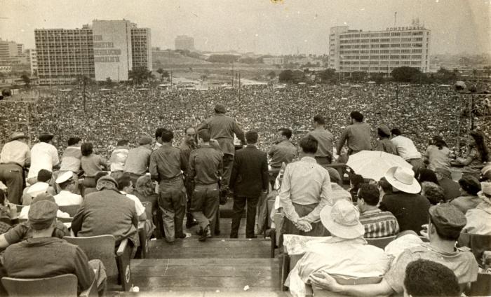 Acto por la culminación de la Campaña de Alfabetización