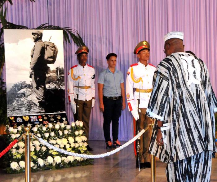 Homenaje Póstumo al Comandante en Jefe Fidel Castro Ruz, en la Plaza de la Revolución José Martí. 