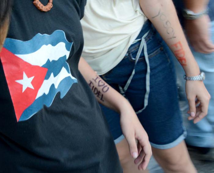 Plaza de la Revolucion-Honras fúnebres del Comándate en jefe Fidel Castro Ruz