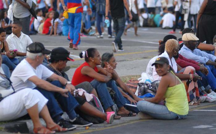 Homenaje a Fidel en la Plaza de la Revolución