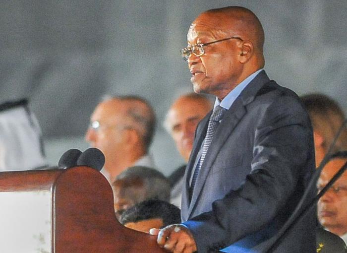 El Pueblo de la Capital rinde Tributo al Comandante en Jefe Fidel Castro Rùz en La Plaza de La Revoluciòn Josè Martì, El presidente de Sudáfrica, Jacob Zuma