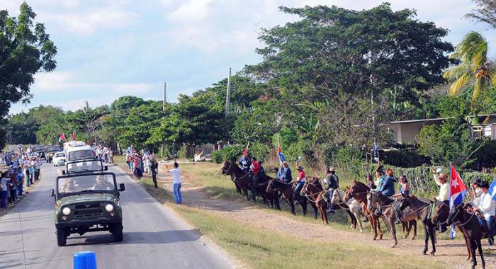 Cortejo funebre del Comandante en Jefe Fidel Castro Ruz.
HOLGUIN