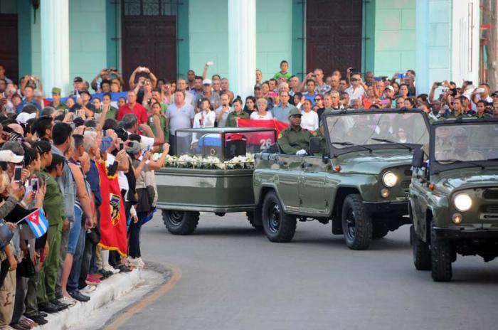 Cortejo funebre del Comandante en Jefe Fidel Castro Ruz.
CAMAGUEY
