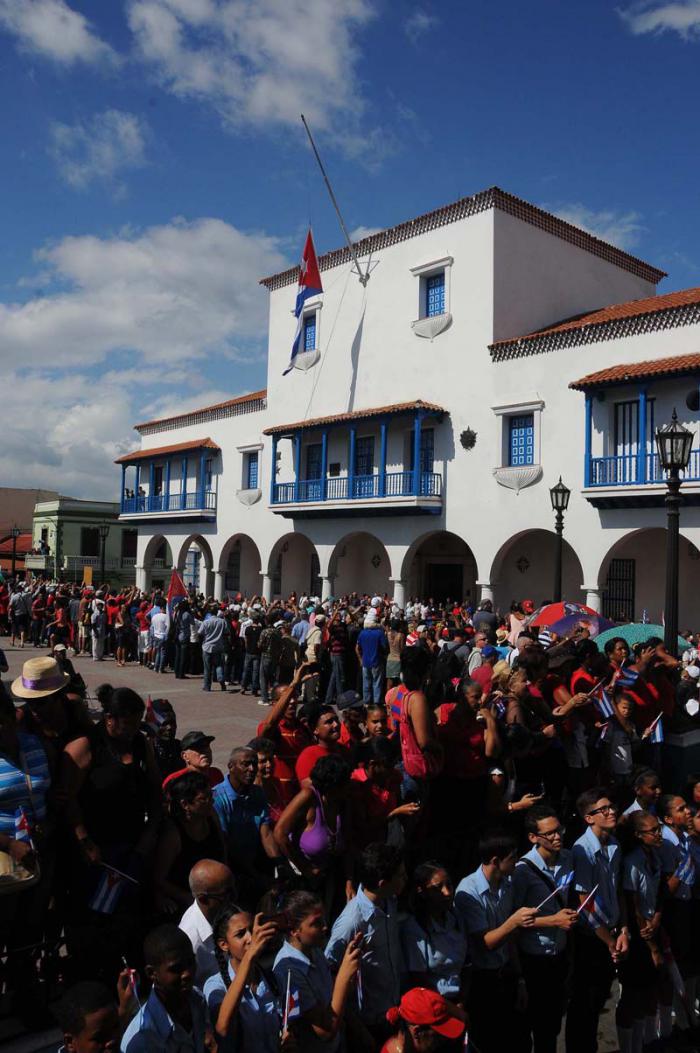 Cortejo funebre del Comandante en Jefe Fidel Castro Ruz.
SANTIAGO DE CUBA