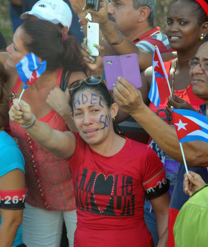 Cortejo funebre del Comandante en Jefe Fidel Castro Ruz.
SANTIAGO DE CUBA