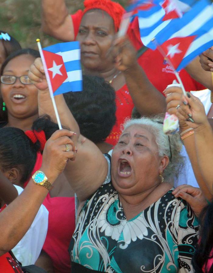 Cortejo funebre del Comandante en Jefe Fidel Castro Ruz.
SANTIAGO DE CUBA
