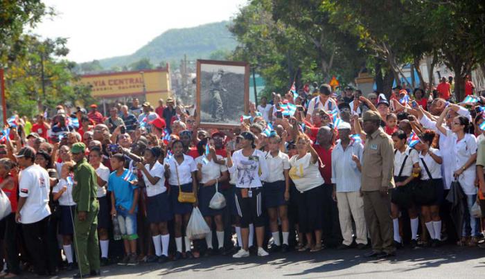Cortejo funebre del Comandante en Jefe Fidel Castro Ruz.
SANTIAGO DE CUBA