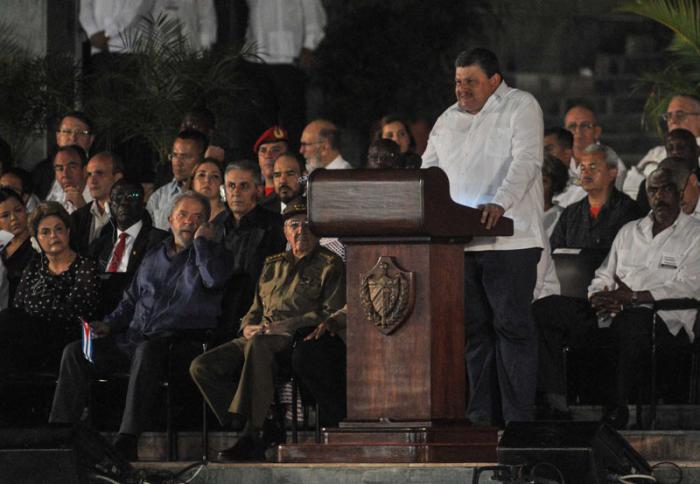  Acto en Santiago de Cuba ,homenaje postumo al comandante en jefe Fidel Castro
