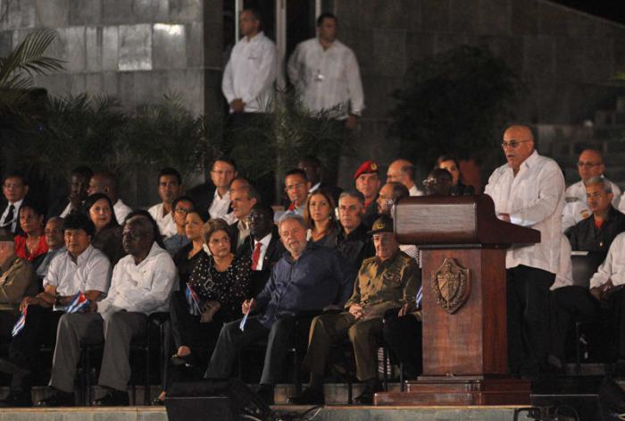  Acto en Santiago de Cuba ,homenaje postumo al comandante en jefe Fidel Castro