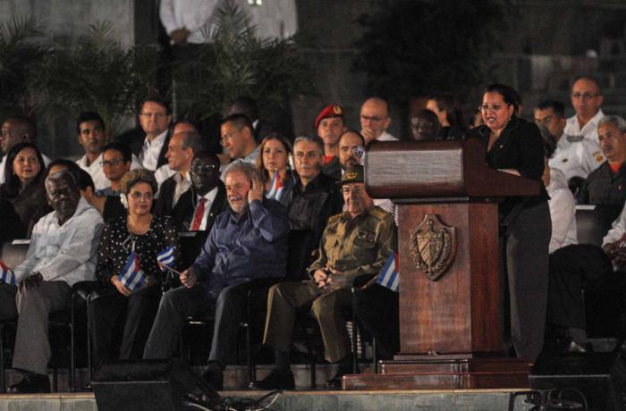  Acto en Santiago de Cuba ,homenaje postumo al comandante en jefe Fidel Castro