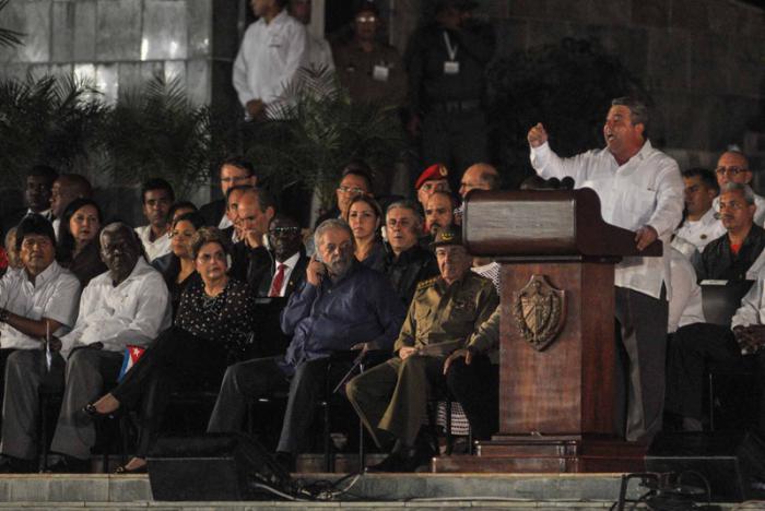  Acto en Santiago de Cuba ,homenaje postumo al comandante en jefe Fidel Castro