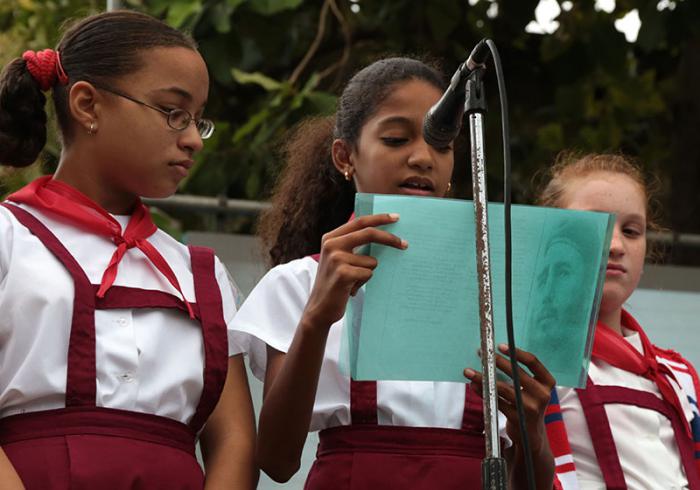 Actividades realizadas en la capital celebrando el Dia de los Derechos Humanos. Parqueo de Coppelia.