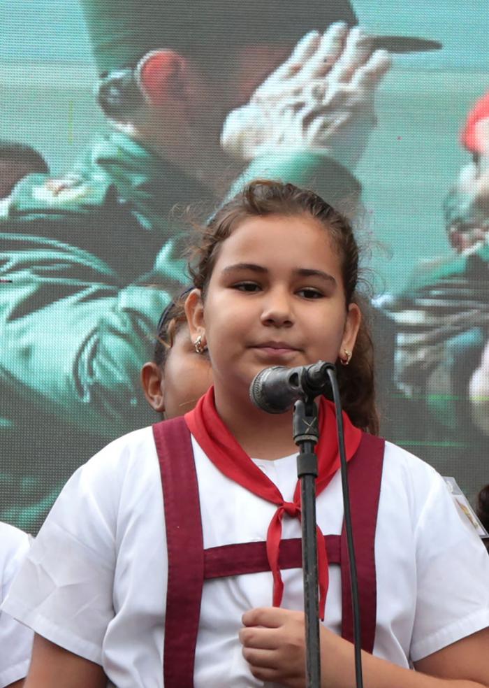 Actividades realizadas en la capital celebrando el Dia de los Derechos Humanos. Parqueo de Coppelia.