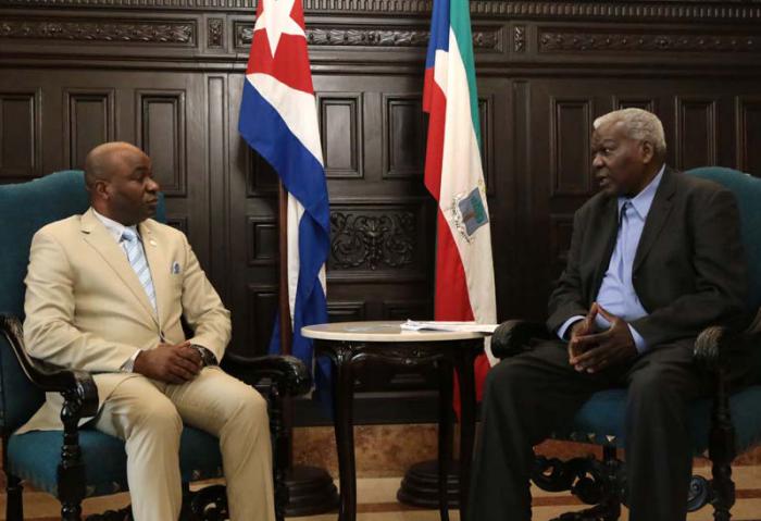 Visita la Asamblea Nacional el presidente de la Cámara de Diputados de Guinea Ecuatorial