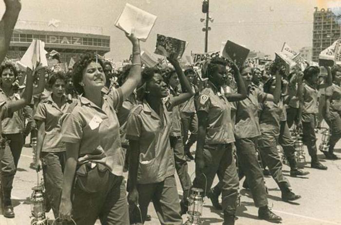Campaña de alfabetización.