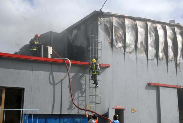 En Sancti Spíritus sofocan incendio en Central Eléctrica
