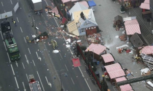 Camión arremete contra mercado navideño en Berlín