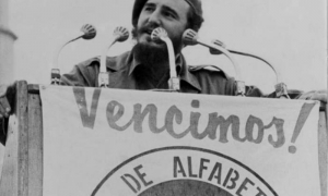 Campaña de Alfabetización en Cuba