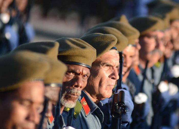Desfile Militar por el Anviersario 60 de las FAR y Desembarco del Yate Granma