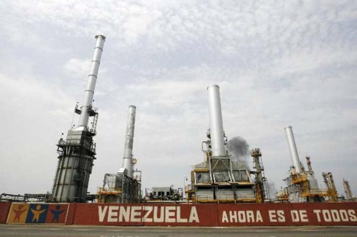 PDVSA's El Palito refineria Planta petrolera en Venezuela
