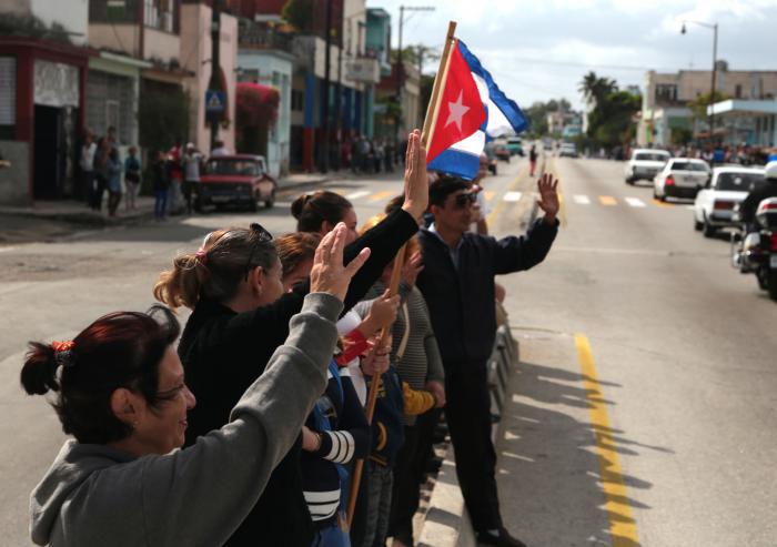 caravana de la libertad en la habana