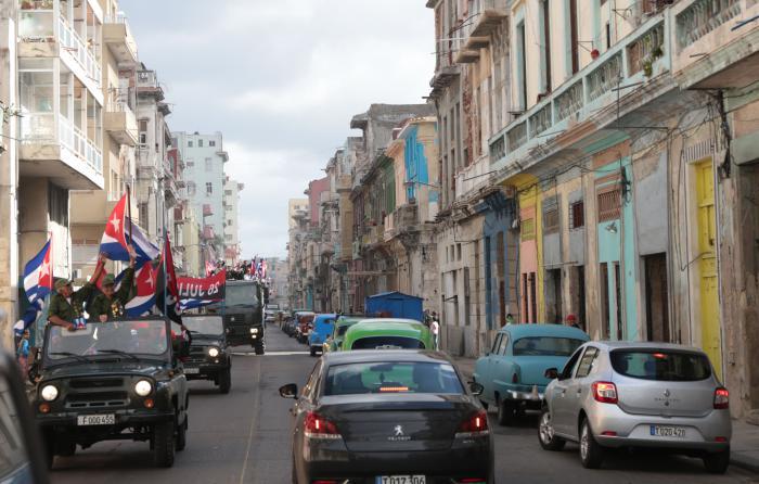caravana de la libertad en la habana