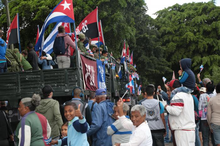 caravana de la libertad en la habana