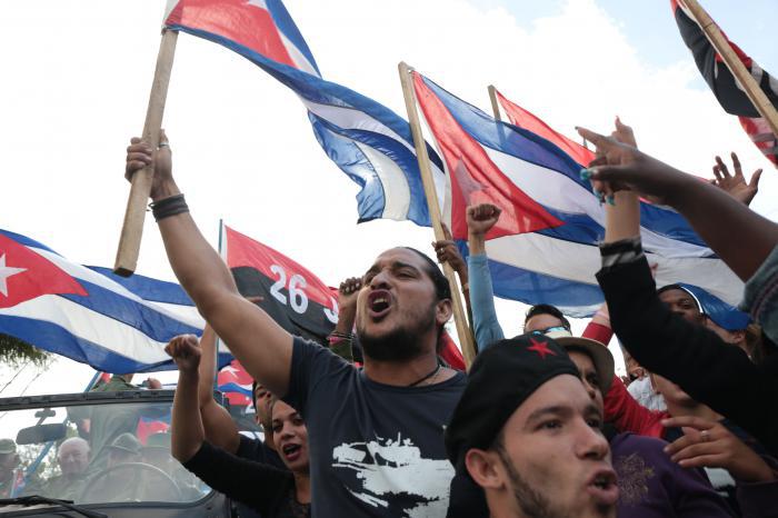 caravana de la libertad en la habana