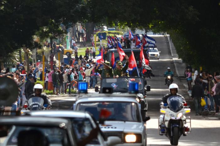 caravana de la libertad en la habana