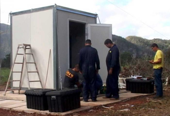 En los dos sitios ya fueron levantadas las torres y ubicada la mayor parte de la tecnología