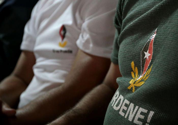 Seminario Nacional de la UJC. José Ramón Machado Ventura, Segundo Secretario del Comité Central del Partido Comunista de Cuba, preside el encuentro con los jóvenes, junto a Sucely Morfa González, primera secretaria de la UJC. Escuela de la CTC Lázaro Peña.