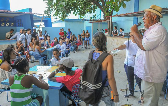 Festival tecnològico en el Centro recreativo Hola Ola con motivo del Aniversario del Natalicio de Josè Martì