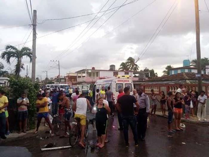 Inundaciones por las penetraciones del mar en los bajos de Santa Ana, Santa Fé, Playa