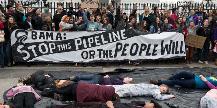 Protestas contra oleoductos en EEUU