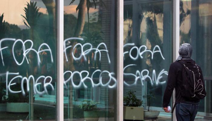 Protestas en Brasil