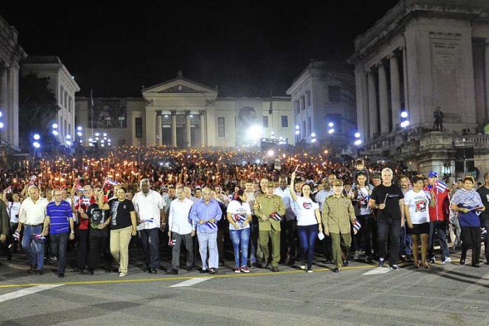 Marcha de las antorchas