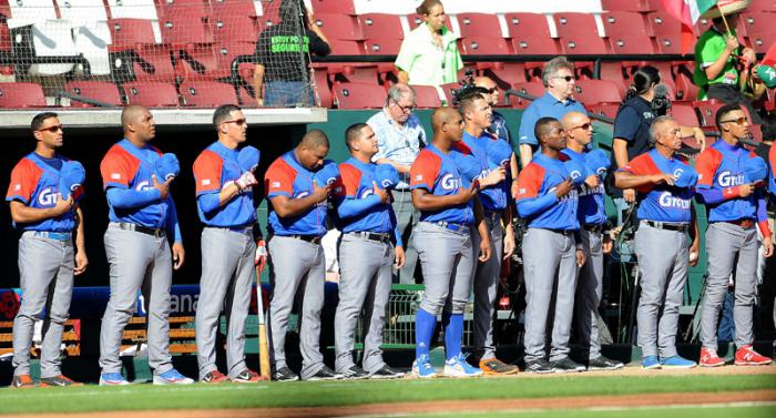 Beisbol-Serie del Caribe-Culiacan primer juego Cuba vs RD Lazaro Blanco lanzador x cuba