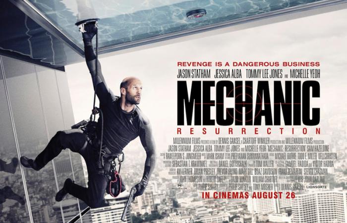 Crtel del filme El especialista: resurrección.