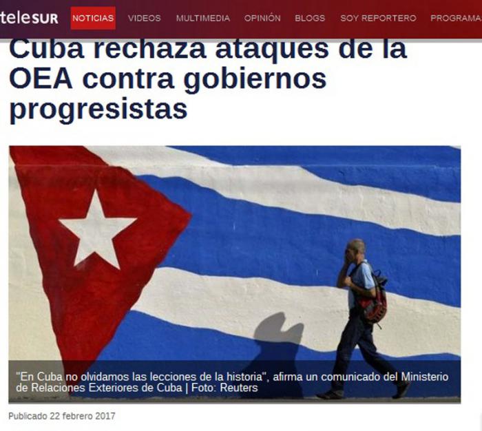 Telesur Cuba