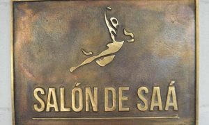 Salón de Saá, un honor para Ramona