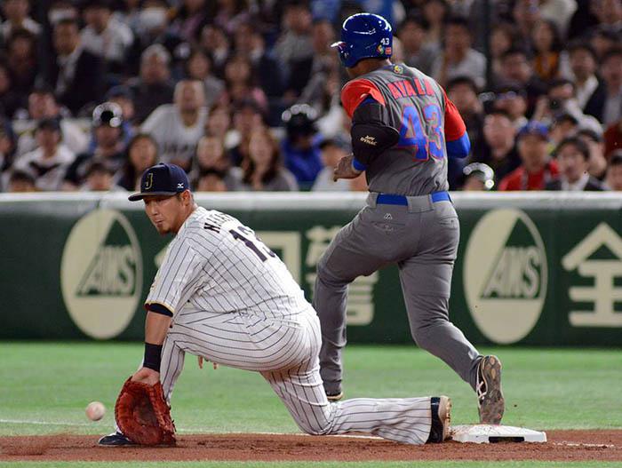 Cuba vs. Japón. Beisbol