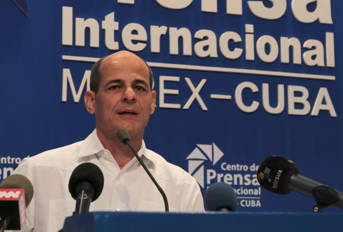 El vicecanciller cubano Rogelio Sierra ofreció una conferencia de prensa donde adelantó los temas a tratar en los eventos de la AEC y CARICOM-Cuba. 