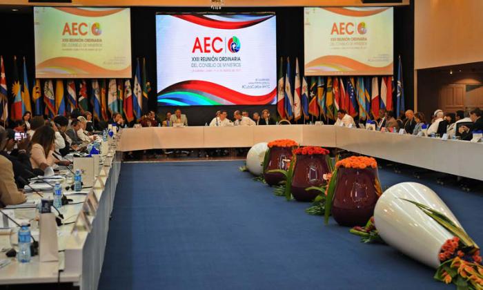 clausurada este viernes en La Habana la XXII Reunión del Consejo de Ministros de la Asociación de Estados del Caribe (AEC),