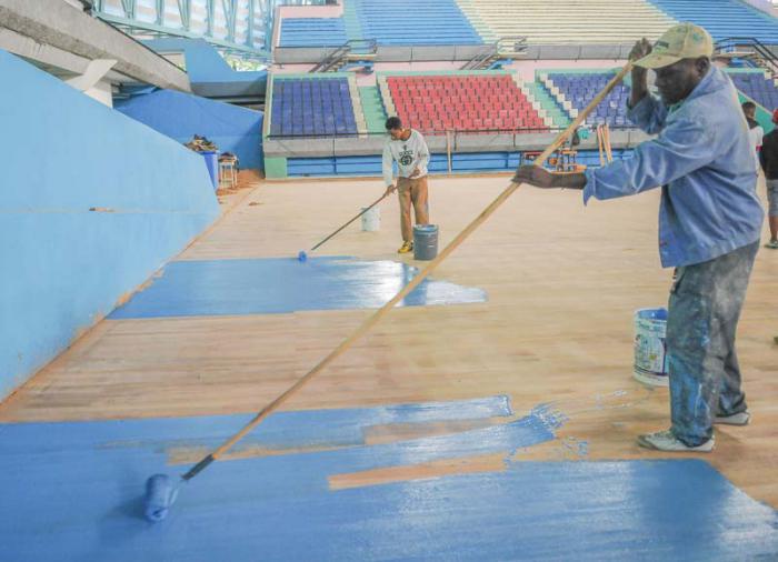 Restauraciòn general de la Sala Polivalente Ramòn Fongs en el Municipio Plaza de la Revoluciòn